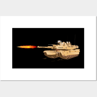 M1 Abrams - Desert War Posters and Art